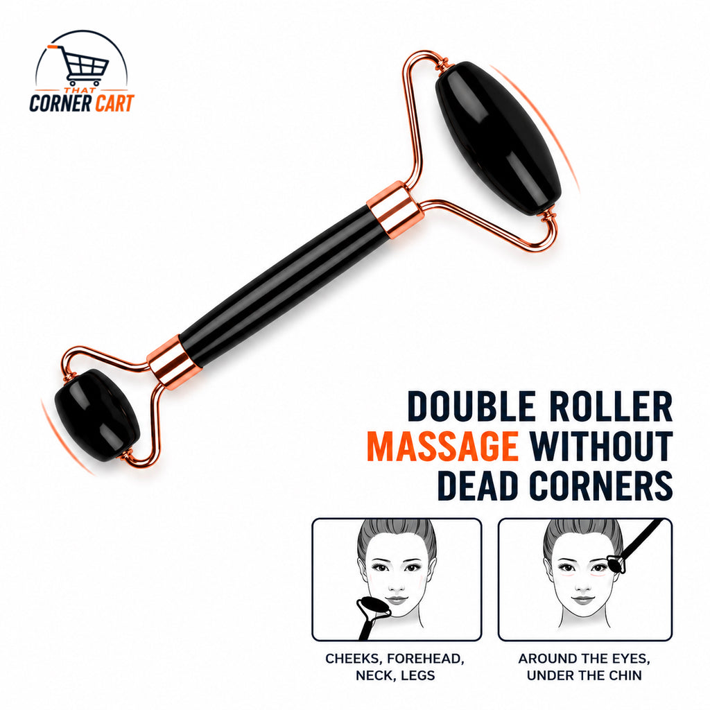 3-Piece Facial Ice Roller & Gua Sha Skincare Set