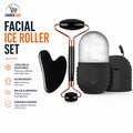 3-Piece Facial Ice Roller & Gua Sha Skincare Set