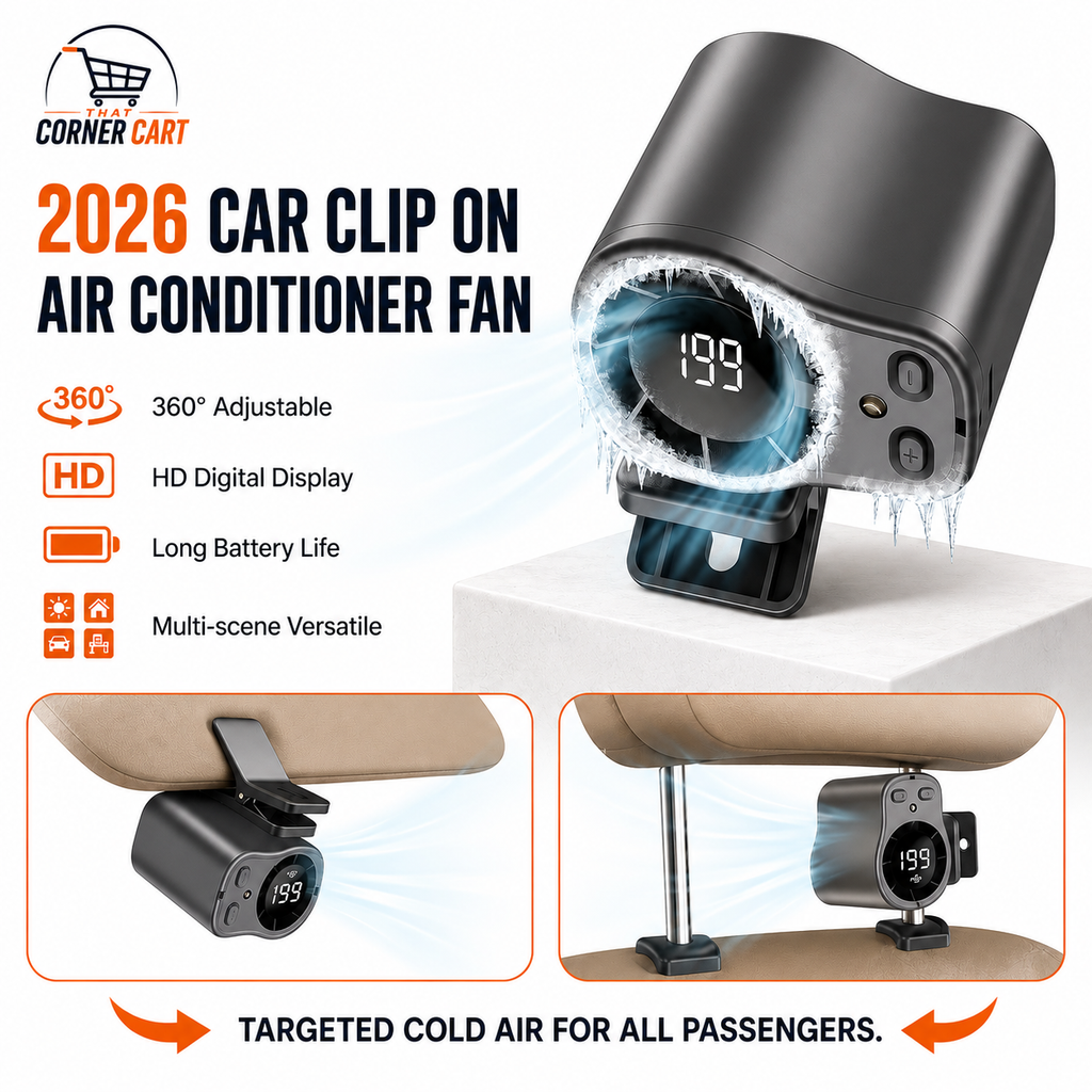 Clip-On Car Cooling Fan