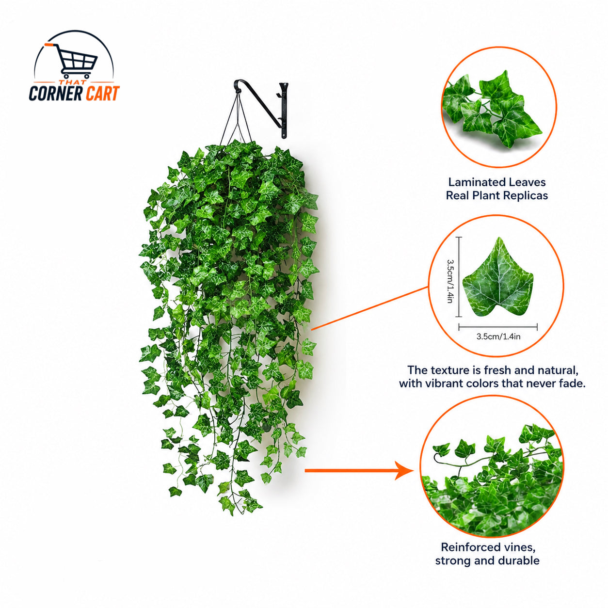 Artificial Ivy Vine Wall Decor