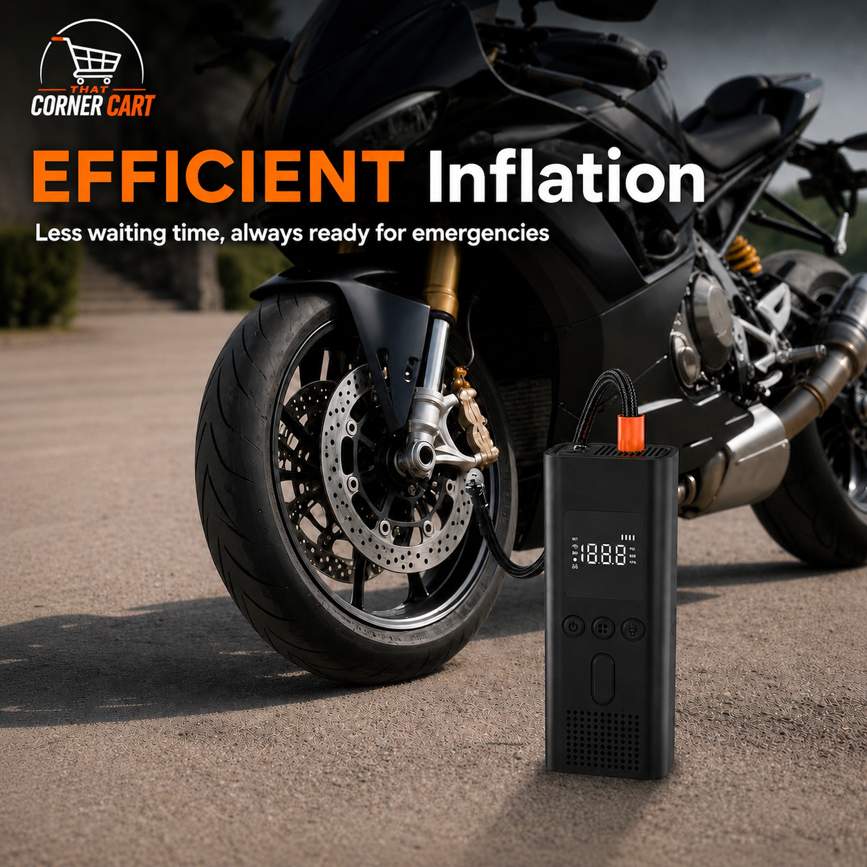 Cordless Portable Air Pump