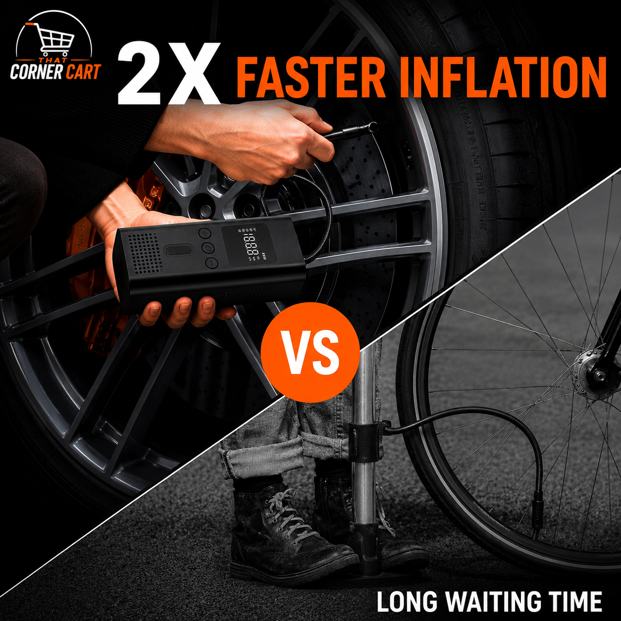 Cordless Portable Air Pump