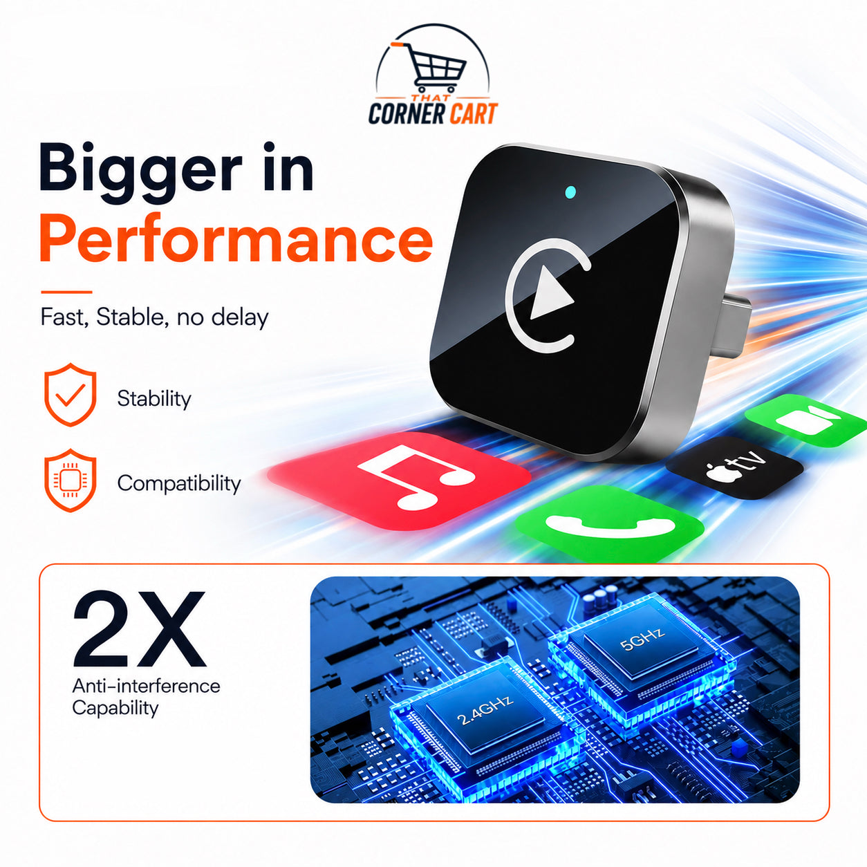 Mini Wireless CarPlay Adapter